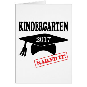 2017 Kindergarten Nailed it