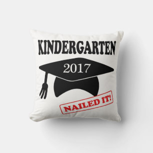 2017 Kindergarten Nailed it Kussen