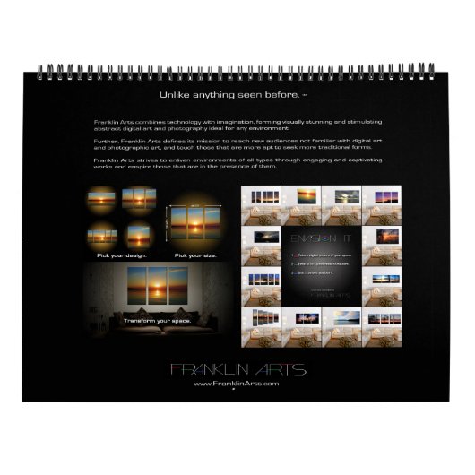 2017 Landschap en zeescheepvaartkalender - Frankli Kalender (Achterkant)