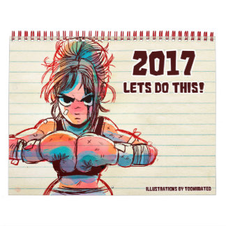 2017 "Laten we dit doen!" Agenda Kalender