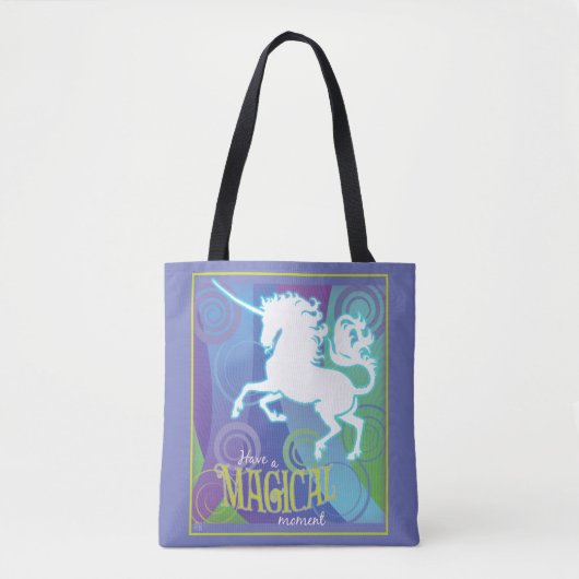 2017 Mink Tas Magical Unicorn Canvas tas (Voorkant)