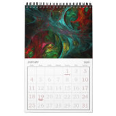 2017 Moderne Abstracte kunst Kalender (Jan 2026)