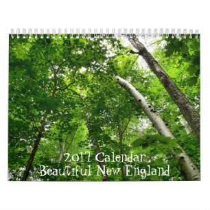 2017 Mooie New England Agenda Kalender