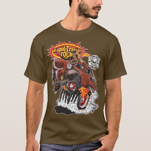 2017 Rapid Transit Tour T-shirt (Voorkant)