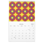 2017 rétros calendriers d'art (Jan 2027)