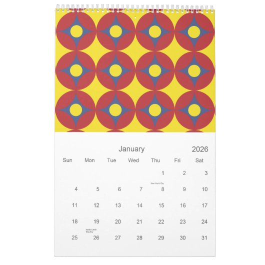 2017 rétros calendriers d'art (Jan 2026)