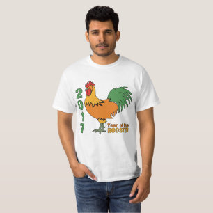 2017 Rooster-shirten en jasjes T-shirt