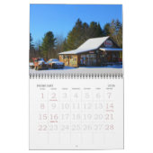 2017 scènes de nature de calendrier du Maine (Feb 2026)