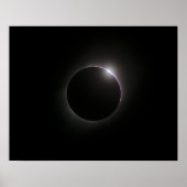 2017 Solar Eclipse - Bailey's Beads Poster (Voorkant)