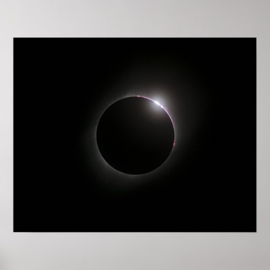 2017 Solar Eclipse - Bailey's Beads Poster (Voorkant)