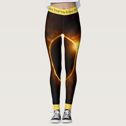 2017 Solar Eclipse LeggingsSolar Leggings (Voorkant)