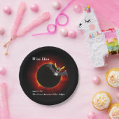 2017 Solar Eclipse, Vampire Edition Papieren Bordje (Feest)