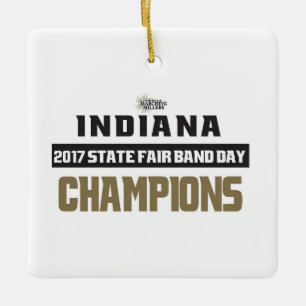 2017 State Fair Band Day Champions - Sirens Season Keramisch Ornament