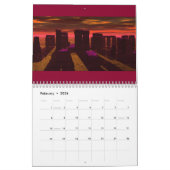 2017 visions de calendrier de Stonehenge (Feb 2026)