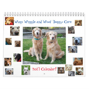 2017 Wags Wiggle & Wof Doggy-agenda Kalender