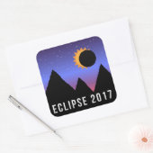 2017 Zonsverduistering Thema Stickers (Envelop)