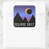 2017 Zonsverduistering Thema Stickers (Tas)