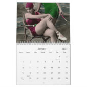 2018 - 2019 beautés se baignantes du calendrier (Jan 2027)