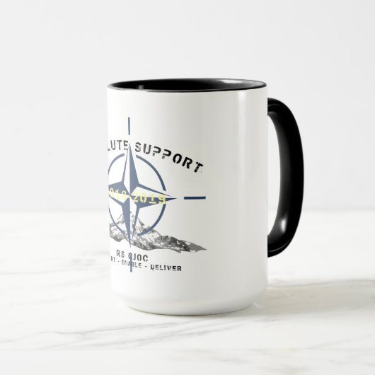 2018-2019 - Resolute Mok voor ondersteuning koffie (Voorkant rechts)