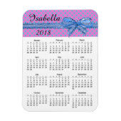 2018 Aangepaste Paarse mini-koelkast Magnet Magneet (Verticaal)