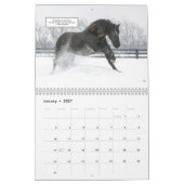 2018 calendriers frisons inspirés de cheval (Jan 2027)