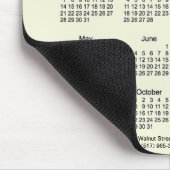 2018 Custom Design Business Calendar van Janz Muismat (Hoek)