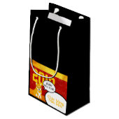 2018 Dog Year Puppy greeting in Vietnamees Gift B Klein Cadeauzakje (Achterkant Gekanteld)