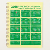 2018 Ethiopian Calendar Converter and Planner (Devant)