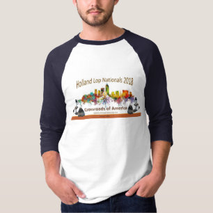 2018 Holland Lop Nationals Mannen Jersey T-shirt