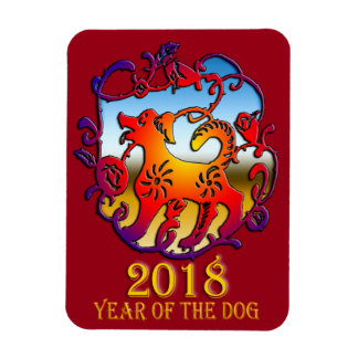 2018 Jaar van de hond Magneet