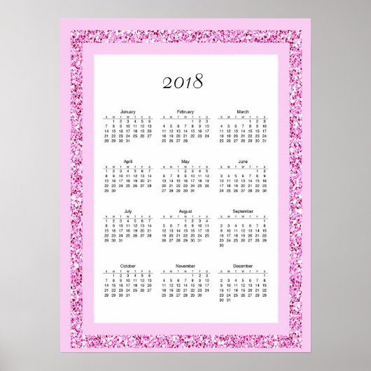 2018 kalenderposter, poster (Voorkant)