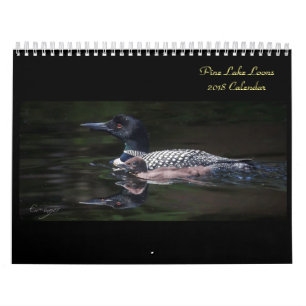 2018 Pine Lake Loon Calendar Kalender