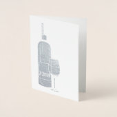 2018 Proost! Zilverfolie Folie Kaarten (Voorkant)