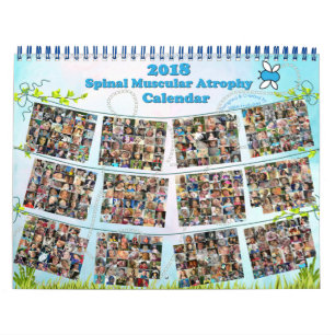 2018 Ruggegraats SpierAtrophy (SMA) Kalender