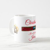 2018 Signes bibliques AVEC CHRISTMAS Mug (Devant gauche)