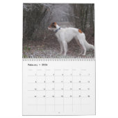 2018 Silken Windhounds (volledig lichaam) 3 Kalender (Feb 2026)