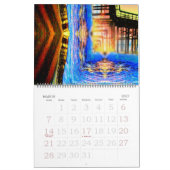 2018 Sunset Pier Wall Agenda Kalender (Mar 2027)