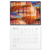 2018 Sunset Pier Wall Agenda Kalender (Feb 2027)