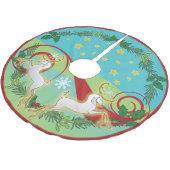 2018 Vakantiegeroep kerstboomrok Kerstboom Rok (Gekanteld)