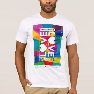 2018 Wenatchee Pride Herdenking T-shirt