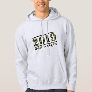 2019 Alcoholvrij van Sober & Clean Recovery Gift Hoodie