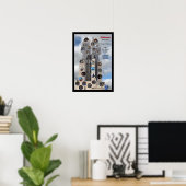 2019 Beauté et Dot.ca 13x19 Poster à Time Carré (Bureau à domicile)