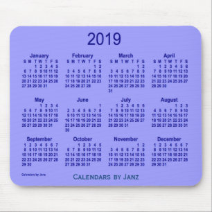 2019 Blueberry Calendar door Janz Muismat