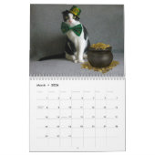 2019 calendrier de chat - pli d'écossais (Mar 2026)