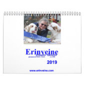 2019 calendrier d'Erinveine - épagneuls de Clumber (Protection)