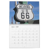 2019 calendrier mural de l'itinéraire 66 (Mar 2027)