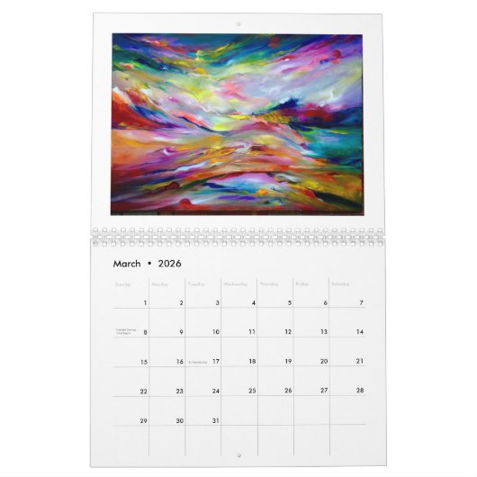 2019 calendrier "séries d'histoire de création" (Mar 2026)