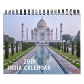 2019 couleurs et architecture de calendrier de (Protection)