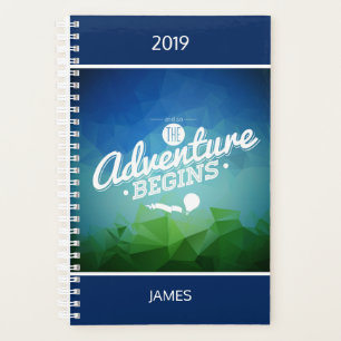 2019 En zo begint het avontuur gepersonaliseerde n Planner