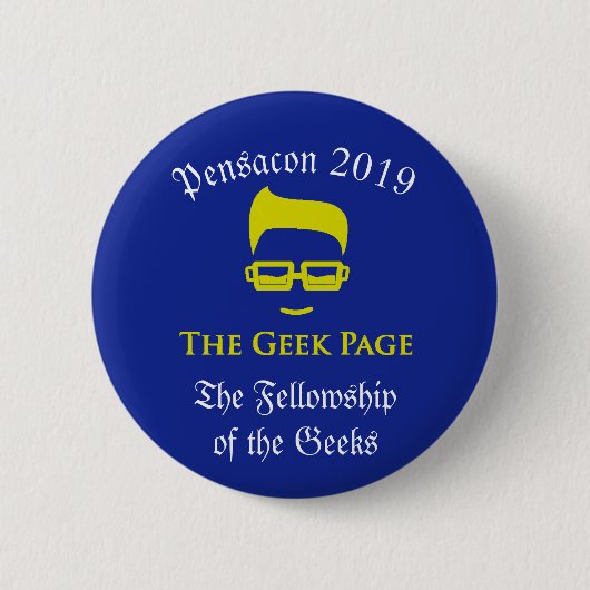 2019 Fellowship of the Geeks Herdenking Button (Voorkant)